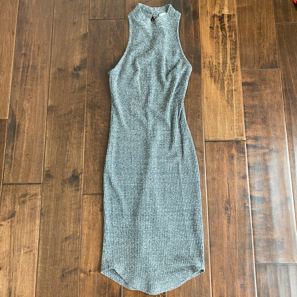 Gray Tight Dress